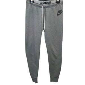 Nike Grey Jogger Logo Sweatpants